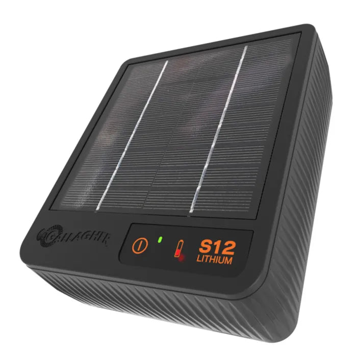 GALLAGHER ENERGISER PORTABLE S12 LITHIUM