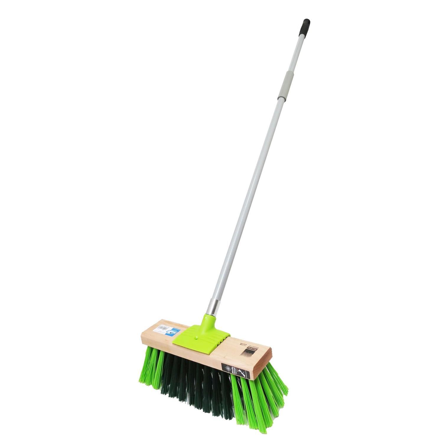 BROWNS KIWI SWEEP YARD BROOM COMPLETE 355MM AS147C