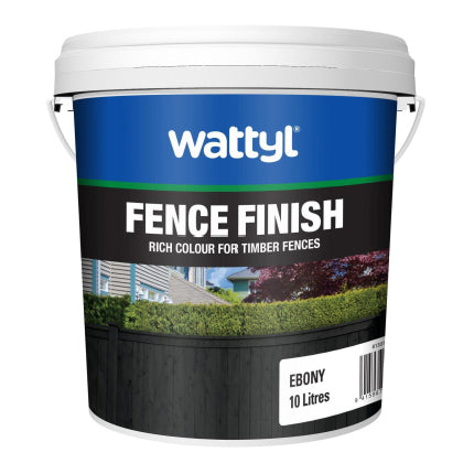 WATTYL FENCE FINISH 10L – EBONY