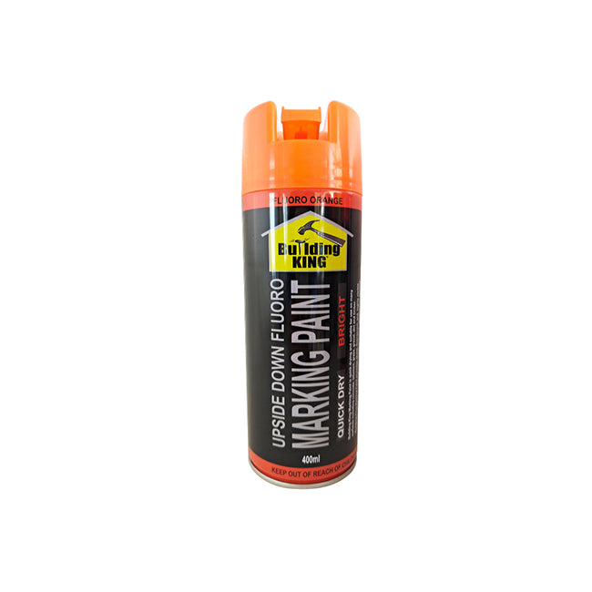 BUILDING KING UPSIDEDOWN MARKING PAINT 400ML – ALL COLOURS