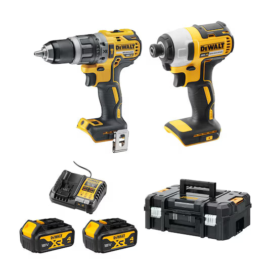 DEWALT 2 PIECE COMBO KIT 18V 4.0Ah